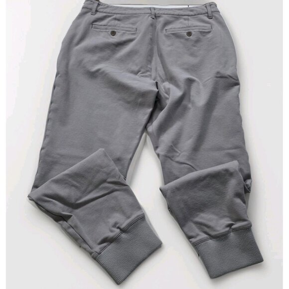 PAIGE Elmwood Jogger Pants Mens 34 Shark Fin Grey Pockets Stretch Transcend Knit - Picture 16 of 16